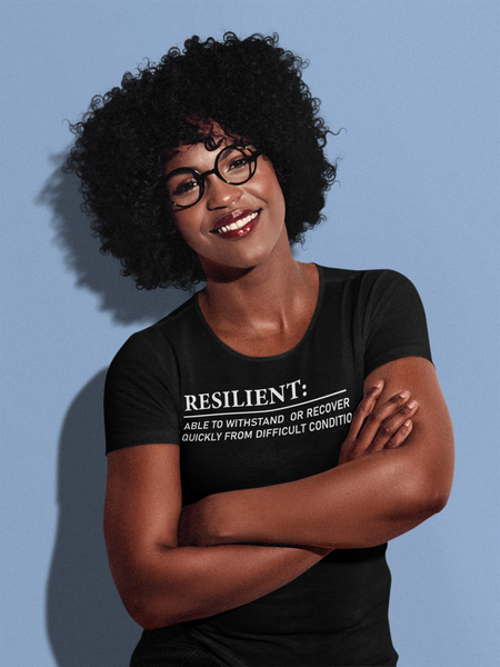 Resilient Definition in all CAPS, Short-Sleeve Unisex T-Shirt