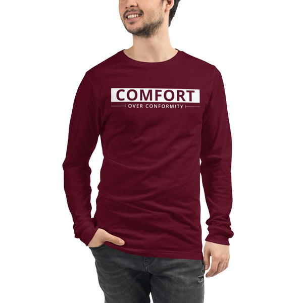 Comfort Over Conformity Unisex Long Sleeve Tee