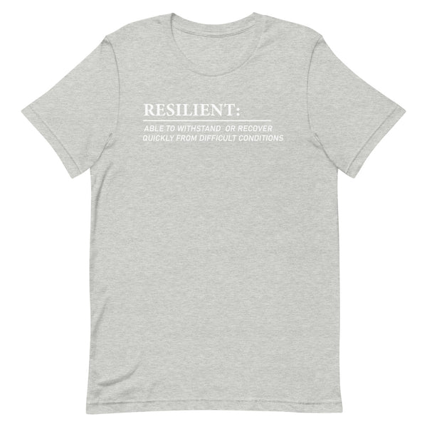 Resilient Definition in all CAPS, Short-Sleeve Unisex T-Shirt